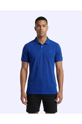 Kappa Fausto Erkek Mavi Regular Polo Yaka Tişört