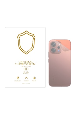 Microcase Vivo V70 5g İle Uyumlu Full Tpu Nano Arka Ekran Koruma Filmi - Ekm102