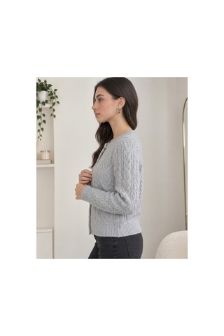 Youknitwear You Lounge Triko Hırka Gri