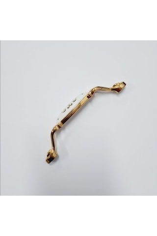 Miray 96 Mm Metal Gold Porselen Motif Desenli / 5 Adet Altın