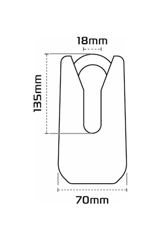 Oxford Motosiklet Monster Disk Kilidi 11mm Of32m