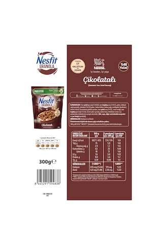 Nestle Nesfit Granola Çikolatalı 300 G