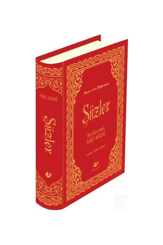 Sözler Yeni Tanzim Büyük Boy (Lügatçe, Dipnot, İndex) (Kod: 70... 9789755257068