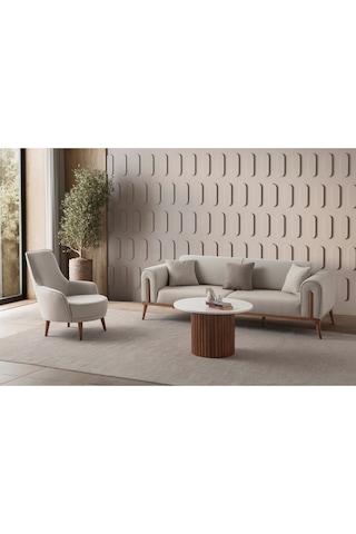 Riva 3+1 Koltuk Takımı Antrasit