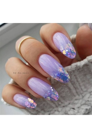 Nail Art Tasarım Jel Gel Korean Violet 5 Gr Mor Nail Art Jeli Lila