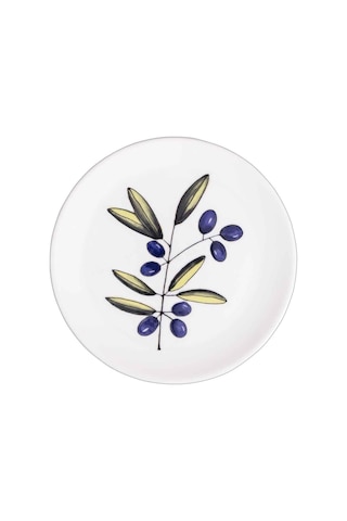 The Mia Olivos Pasta Tabağı 6lı Set 19 Cm Ovs0001 Beyaz