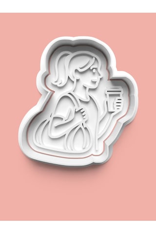 Sportif Anneler Kurabiye Kalıbı Ve Şeker Hamuru Kalıbı 4'lü Set Diğer