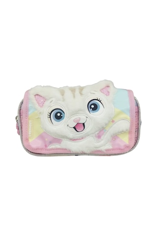 Chımola Cute Cat Smıle Kalem Çantası Çok Renkli K