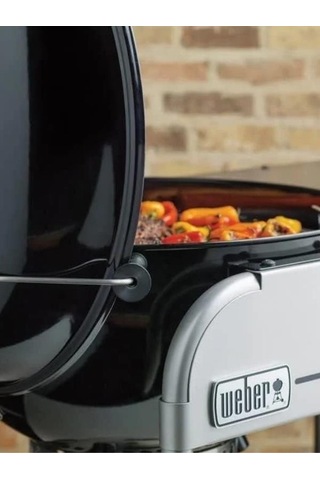 Weber Performer Premium Gbs 57 Cm Kömürlü Barbekü Charbin Depo Katlanır Masalı-167 Siyah