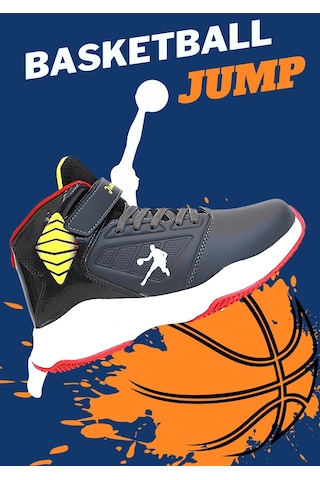 Kidessa 1755-29196 Ultra Hafif Anatomik Tabanlı Unisex Çocuk B Füme Çok Renkli