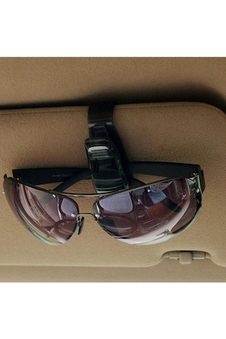 Oto Araç Içi Gözlük Tutucu Klips Güneş Gözlüğü Kartvizit Tutacağı (228732353)