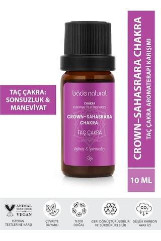 Bade Natural Taç Çakra Aromaterapi Karışımı 10 ML