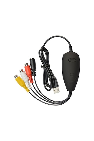 Usb 2.0 Video Capture Kart Vhs, Hi8 Video Kasetleri Bilgisayara Aktarma