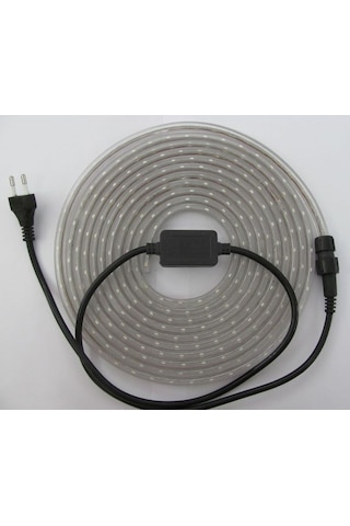 220 Volt Şerit 3 Çipli Hortum Şerit Led Aydınlatma + Fiş - 5 Mt- (439729985)