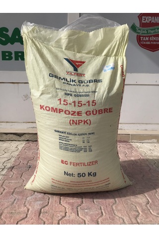 15.15.15 Npk Taban Kompoze Gübresi - 50 KG