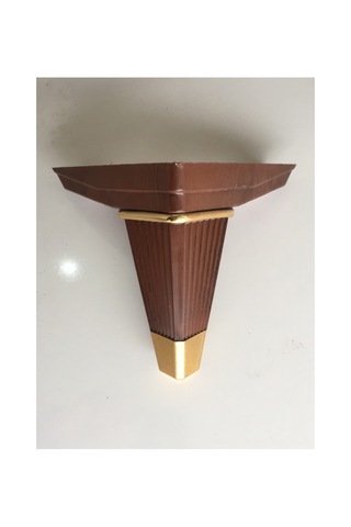 15cm Yıldız Ayak Plastik Kahverengi Ceviz Altın Desenli 4 Adet Kahverengi 15cm Yıldız Ayak Plastik Kahverengi Ceviz Altın Desenli 4 Adet Kahverengi