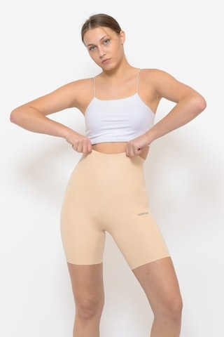 Sauna Suit Lazer Kesim İz Yapmayan Yüksek Bel Paçalı Korse