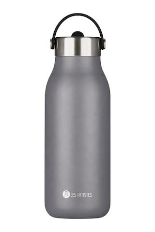 Les Artistes Paris Isı Yalıtımlı Çelik Termos 1000ml Grey Gri