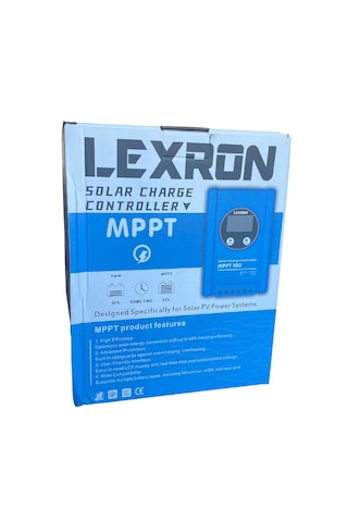 Lexron 40 Amper 12V -24V Mppt Solar Şarj Kontrol Cihazı