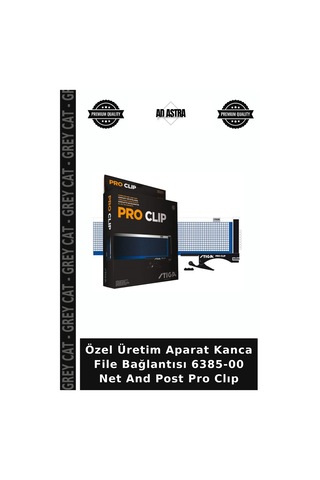 Özel Üretim Aparat Kanca File Bağlantısı 6385-00 Net And Post Pro Clıp