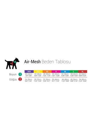 Airmesh Kahverengi Göğüs Tasması Kahverengi