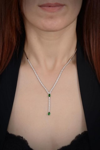 Kadın Gümüş Set - Lena Su Yolu Set • Işıklı Kutuda • Düğün • Nişan • Gelin Seti