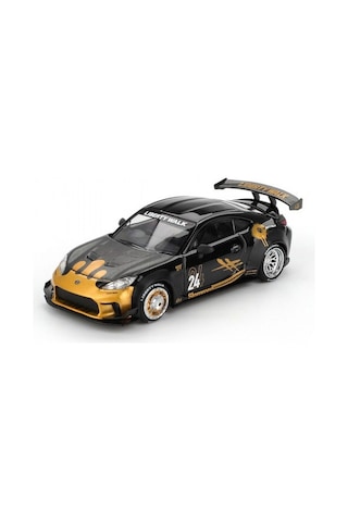 1/64 Toyota Gr86 Lb-nation Black/gold