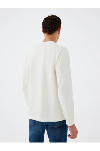Loft Beyaz Erkek Sweatshirt Lf2037183 Beyaz