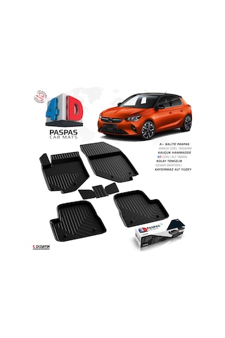 Opel Corsa F 4d Havuzlu Paspas 2019 Üzeri A+kalite