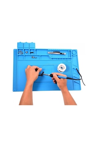 S160 Isıya Dayanıklı Silikon Ped Mıknatıslı Tamir Pedi 45X30Cm (533634623)