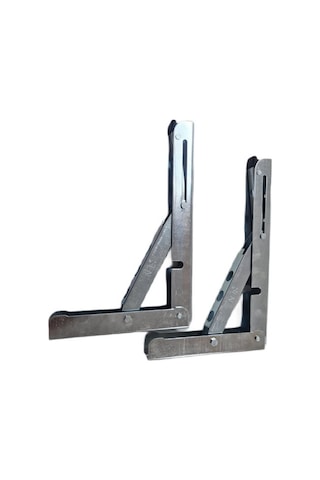 Şen Metal Mandallı Katlanabilir Masa Konsolu Çinko 40 Cm 1çift