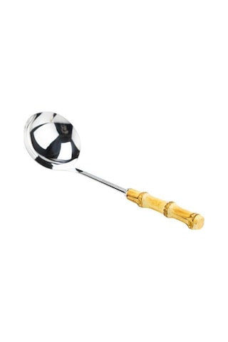 Bambum Mundo - Bambu Saplı Kepçe - 34-9,5cm