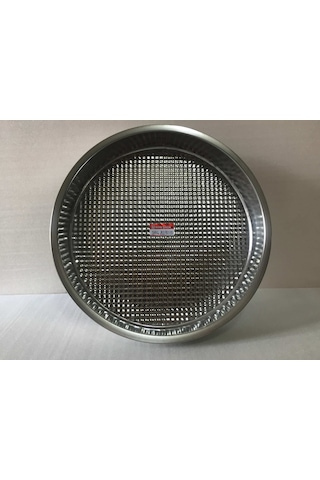 Çiğ Köfte Tepsisi - 4 Numara - Çelik Leğen Motifli - 47 CM