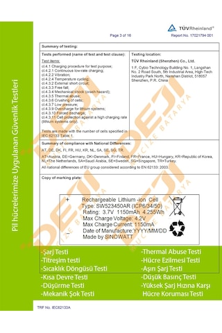 Samsung Galaxy S9 Plus Batarya Deji