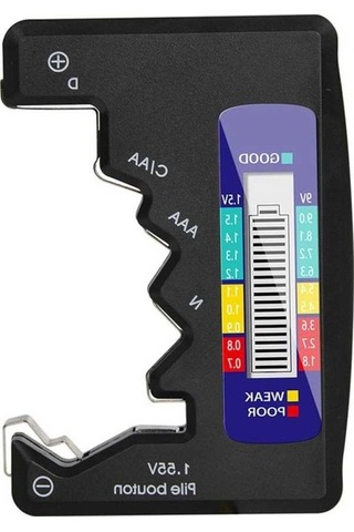 Dancemonkey Anahtarsız Pil Testi Cdn Aa Aaa Lcd Güç Endeksi Ekranı