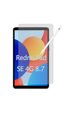 Forzacase Xiaomi Redmi Pad Se 8.7 Paper Like Kağıt Hissi Mat Ekran Koruyucu Nano Film - Fc295