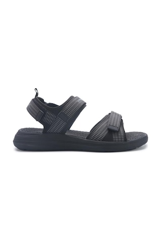 Lumberjack Doja 5fx Siyah K.gri Comfort Casual Spor Günlük Sandalet Siyah