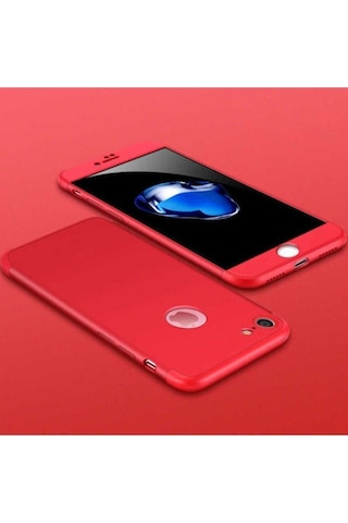 Apple Uyumlu iPhone 6 Kılıf Zore Ays Kapak Kırmızı