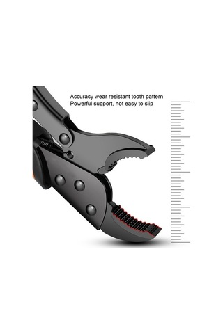 Electric Ayarlı Kilitli Pense - 25 Cm Sert Çeneli, Kaymaz Tutma, Dayanıklı Karbon Çelik, Multi-fonksiyonel Sıkma Pense