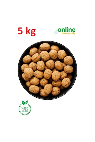 Online Kuruyemiş Kabuklu Ceviz 5 KG