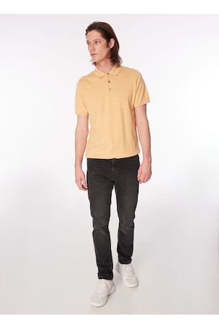 Fabrika Comfort Açık Turuncu Erkek Polo Yaka Regular Fit Kazak Fc4sm-kzk 0896