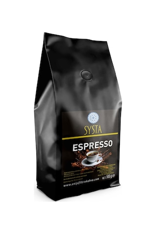 Systa Espresso Çekirdek Kahve 2 x 500 G