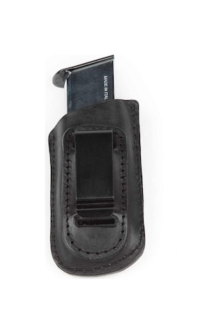 Wolf Holster Deri Şarjör Kılıfı Tekli Maşalı Siyah Hızlı Çekim-21581 - Standart Taba