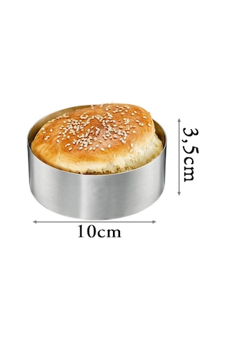 Narkalıp Hamburger Ekmeği Pişirme Kalıbı
