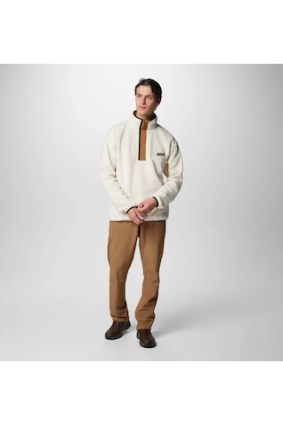 Columbia Am5780 Helvetia Erkek Polar Sweatshirt 2090891191 Bej