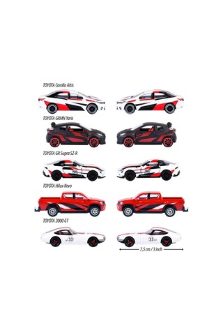 8502105003 Toyota Racing 5 Pieces Giftpack