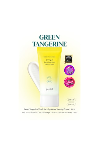Ton Eşitleyici Leke Karşıtı Güneş Kremi Goodal Green Tangerine Vita C Dark Spot Tone Up Cream Spf50+ 59142850