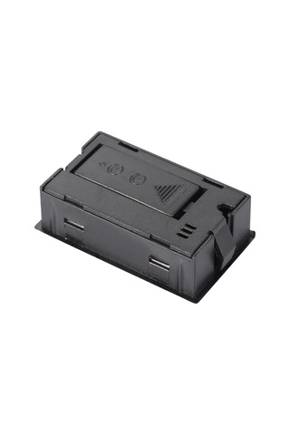 Reedark Küçük Boylu Ev, Ofis, Sera İçin Sıcaklık Nem Ölçer - Büyük Lcd Ekranlı, Hassas Ölçüm Siyah