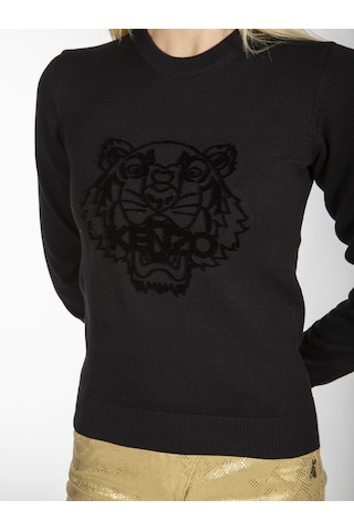 KENZO Kadın Kazak KNZ74L36 Siyah