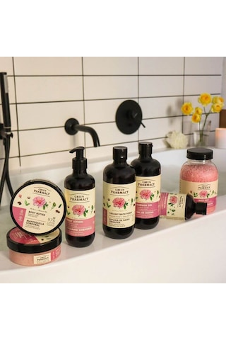 Bitkisel Vegan Vicut Losyonu Şam Gülü Shea Yağ 400 Ml